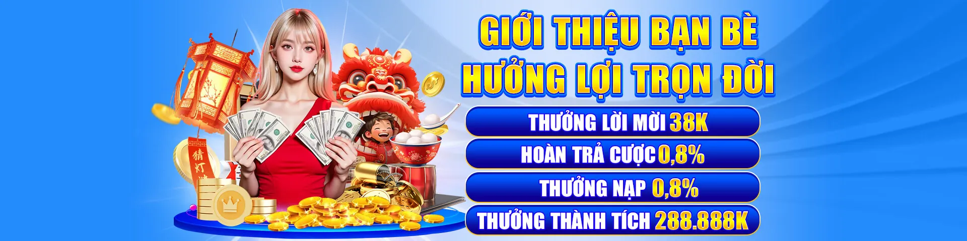 Hình ảnh sang trọng của chương trình VIP 1xBet